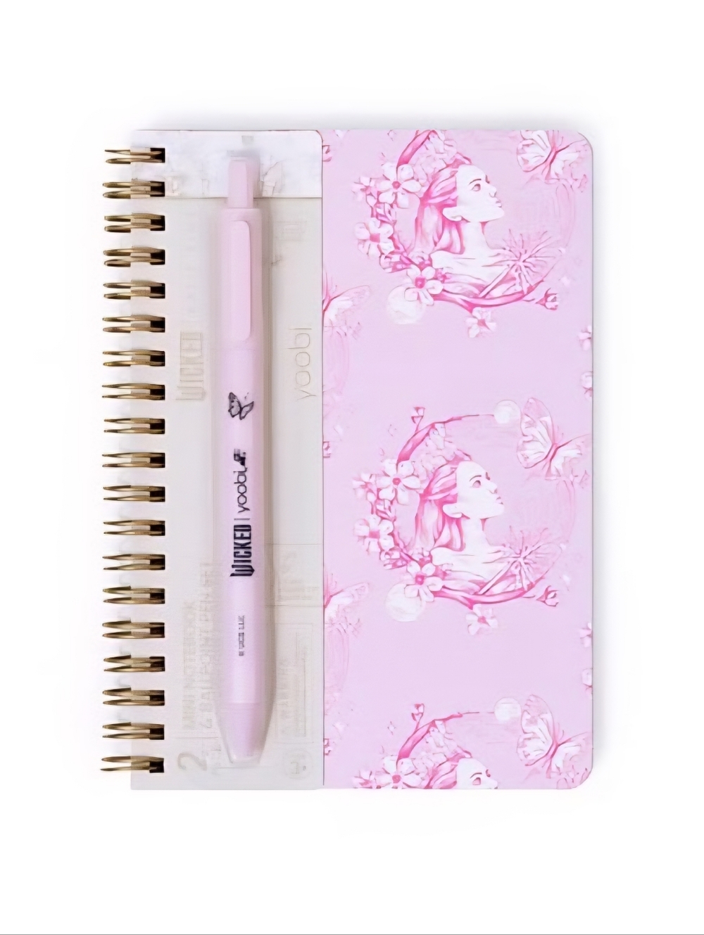 Yoobi + Wicked NWT Mini Notebook & Ballpoint Pen Set